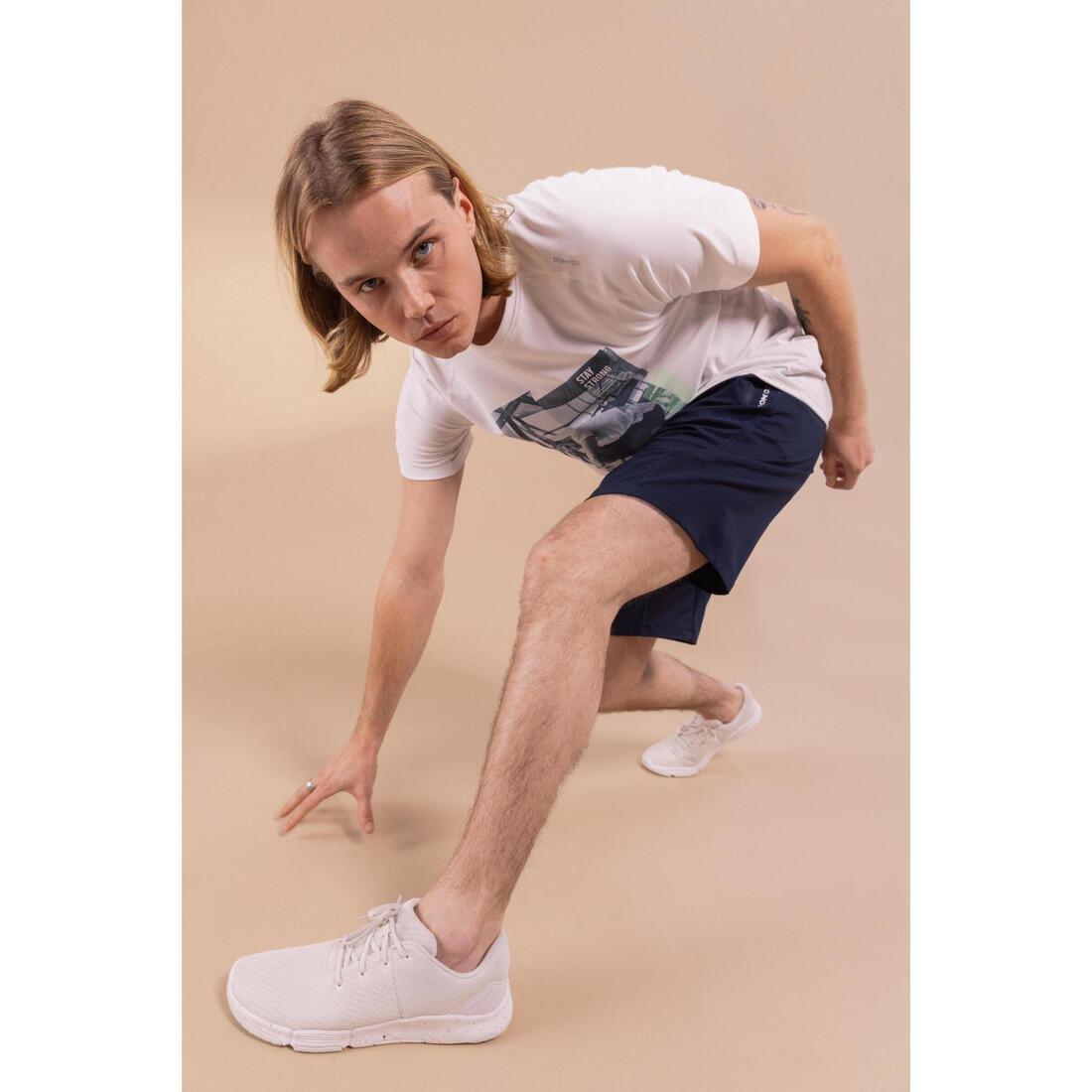 Mens Fitness Shoes 100 2.0, Beige, No Color, large image number 0