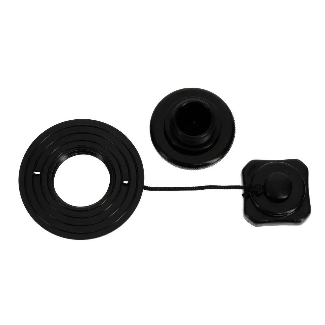 Boston Valve, Spare Part For Low-Pressure Inflatable Boats, Black, No Color, large image number 1