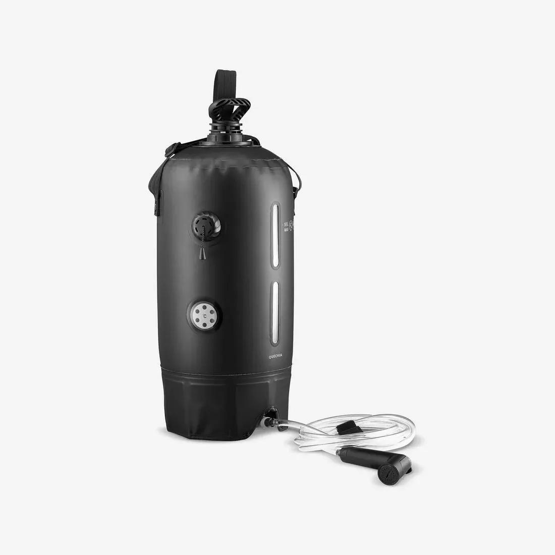 DEFAULT PRESSURE SOLAR CAMPING SHOWER - 10 LITRES, No Color, large image number 0