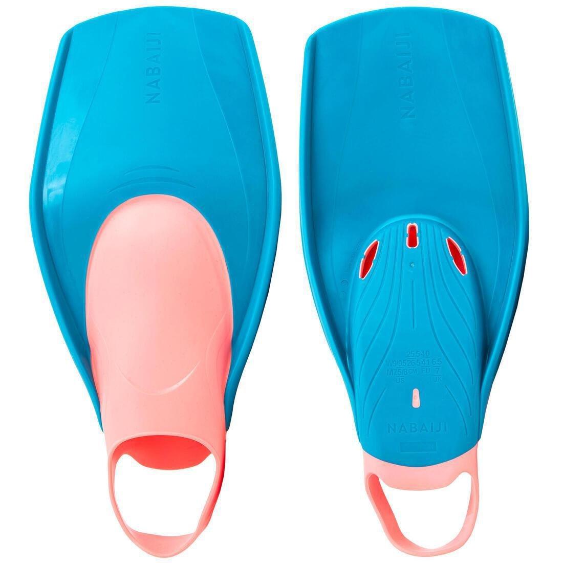 Swimming Tonifins Long Fins - Teal Blue, No Color, large image number 1