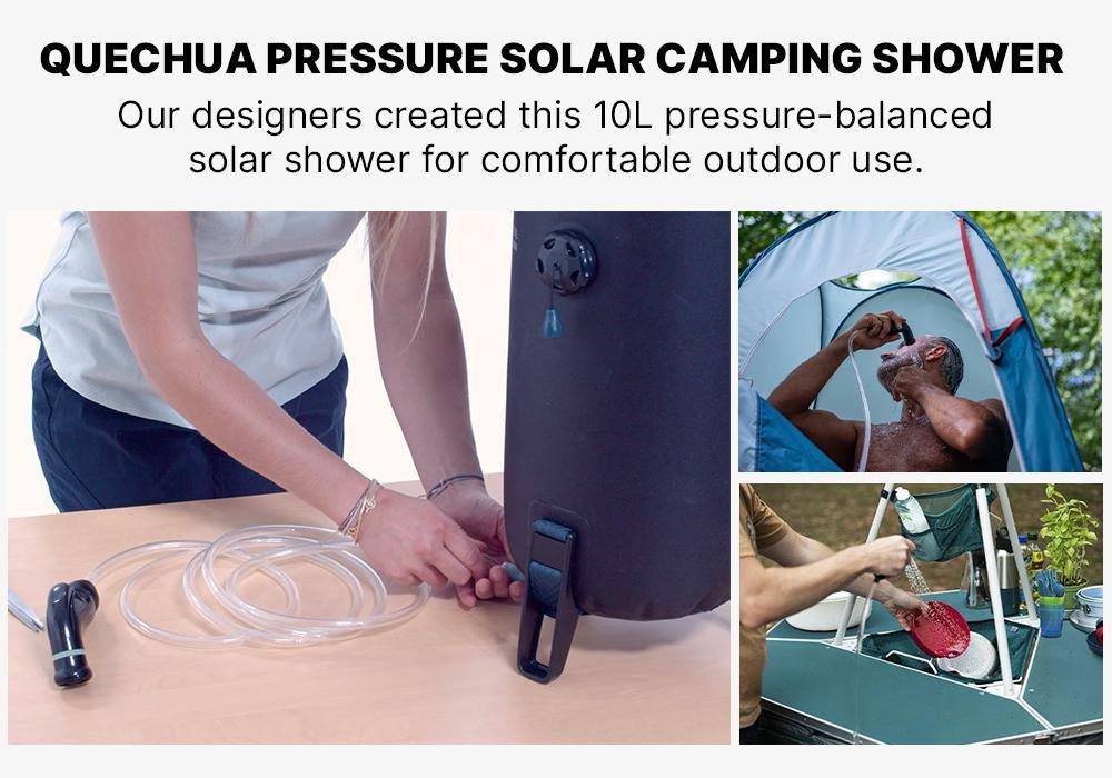 Pressure Solar Camping Shower, No Color, large image number 13