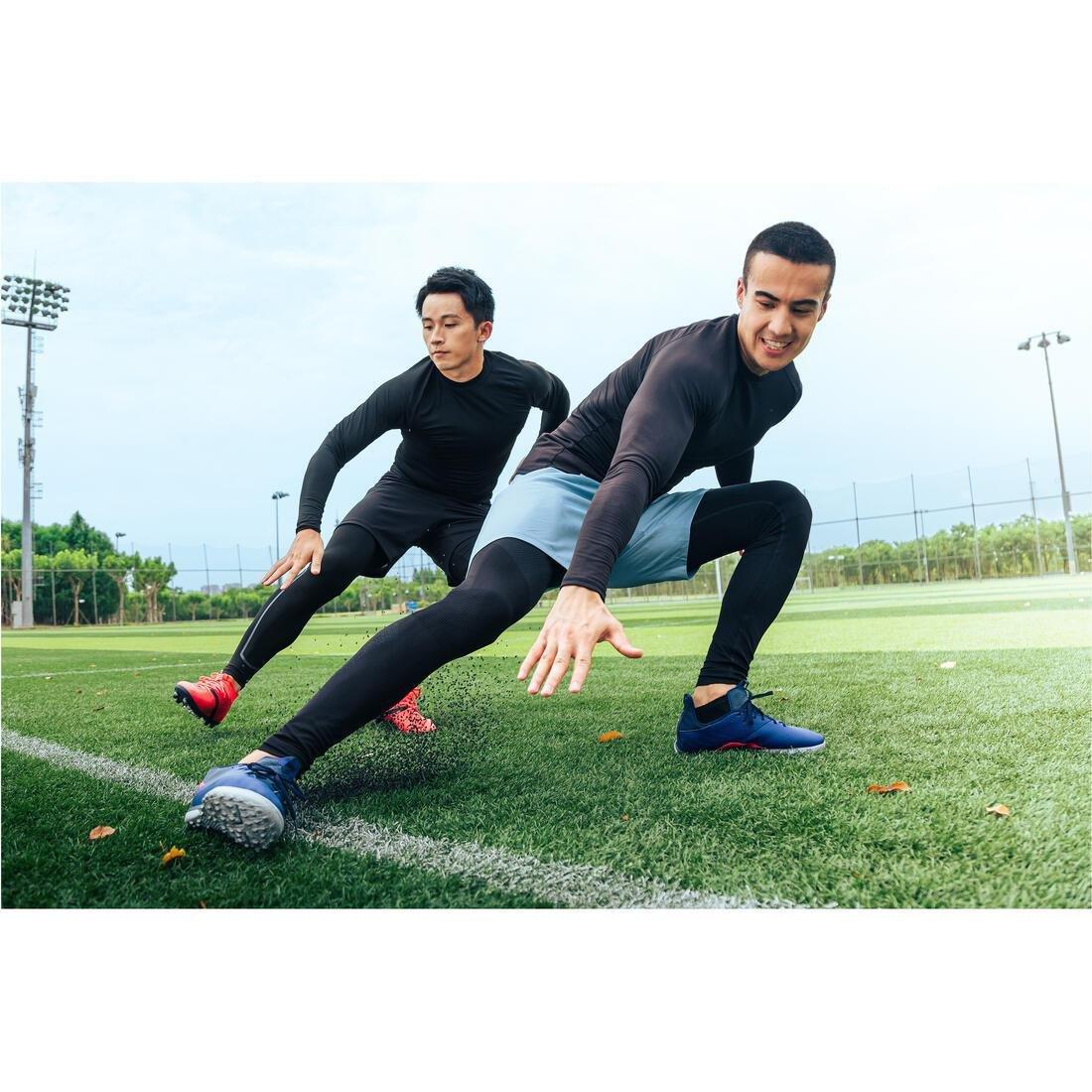 Adult Long-Sleeved Thermal Football Base Layer Top - Keepcomfort 100, Black, , large image number 7