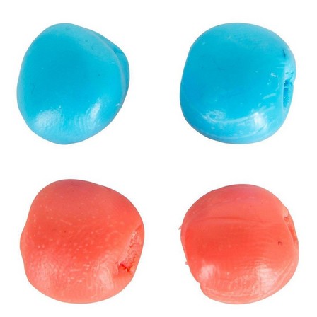 NABAIJI - سدادات أذن بلاستيكية مرنة للسباحة - أزرق ووردي