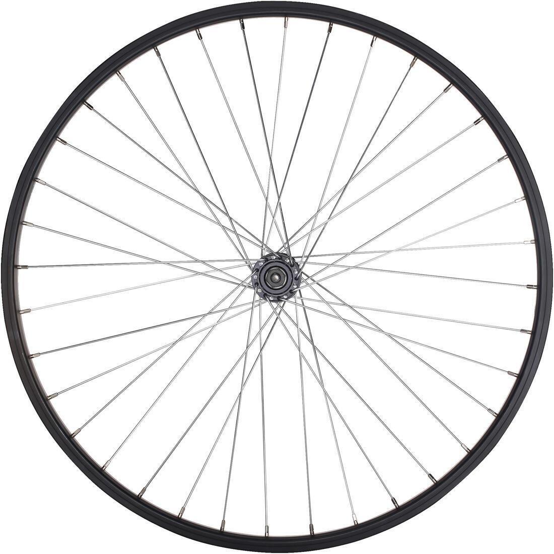 DEFAULT Kids' Cycling 24 Single-Walled Quick Release Front Wheel, No Color, large image number 0