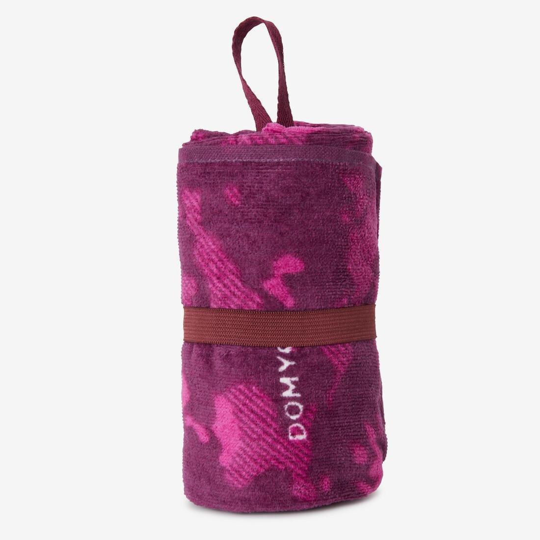 Organic Cotton Fitness Towel , Purple, , large image number 5