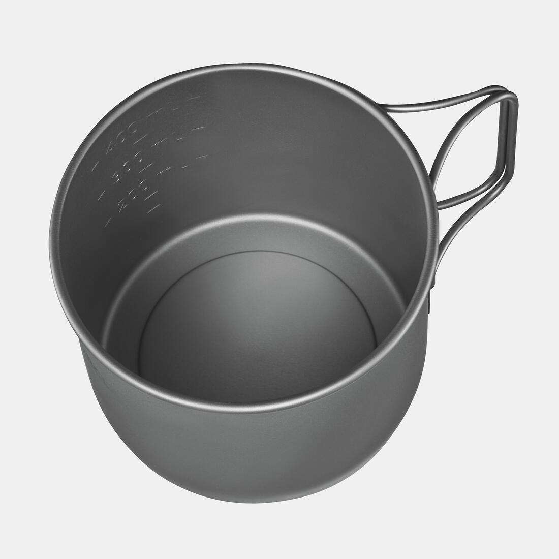 Titanium Mug - Mt500, Black, No Color, large image number 2