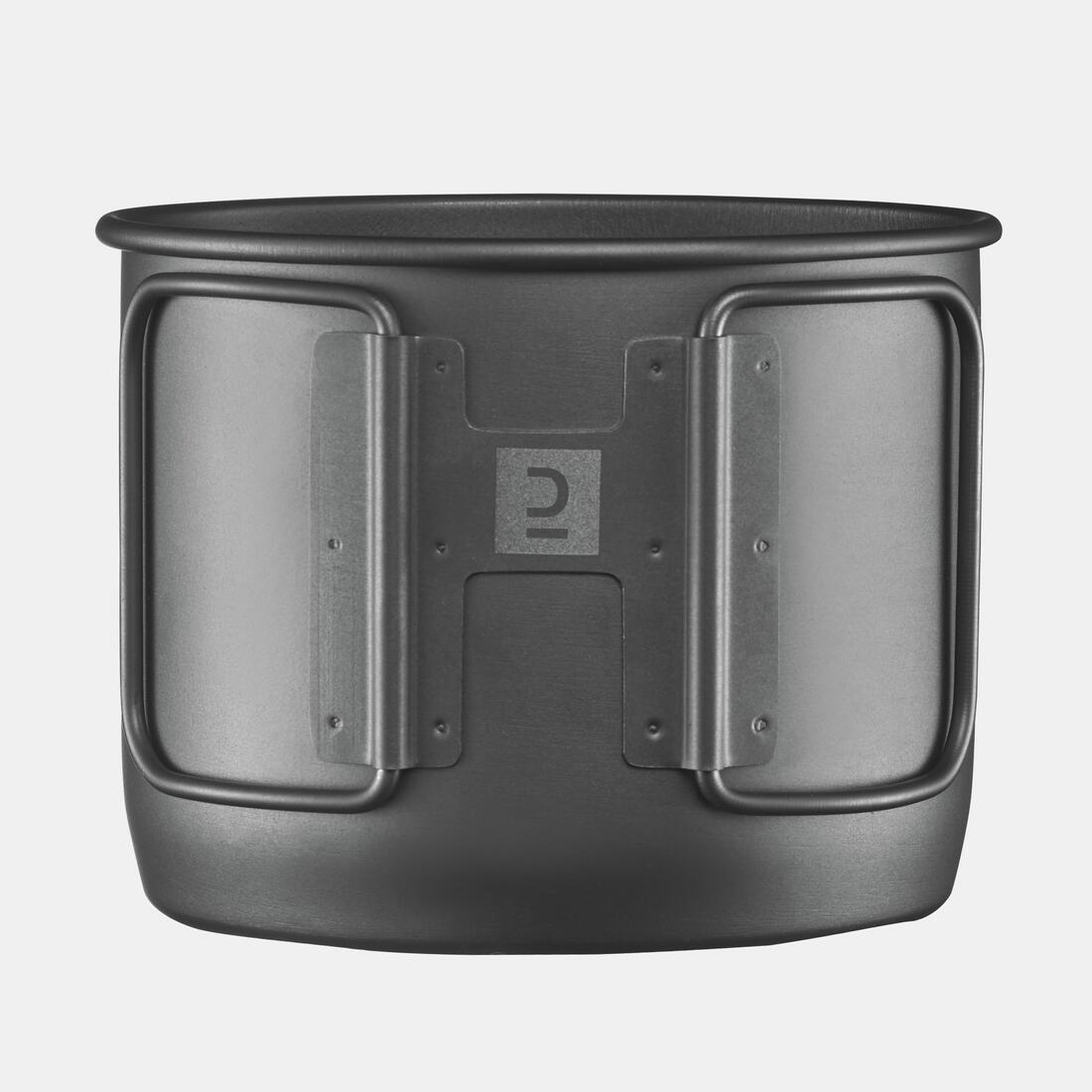 FORCLAZ - Titanium Mug - Mt500, Black