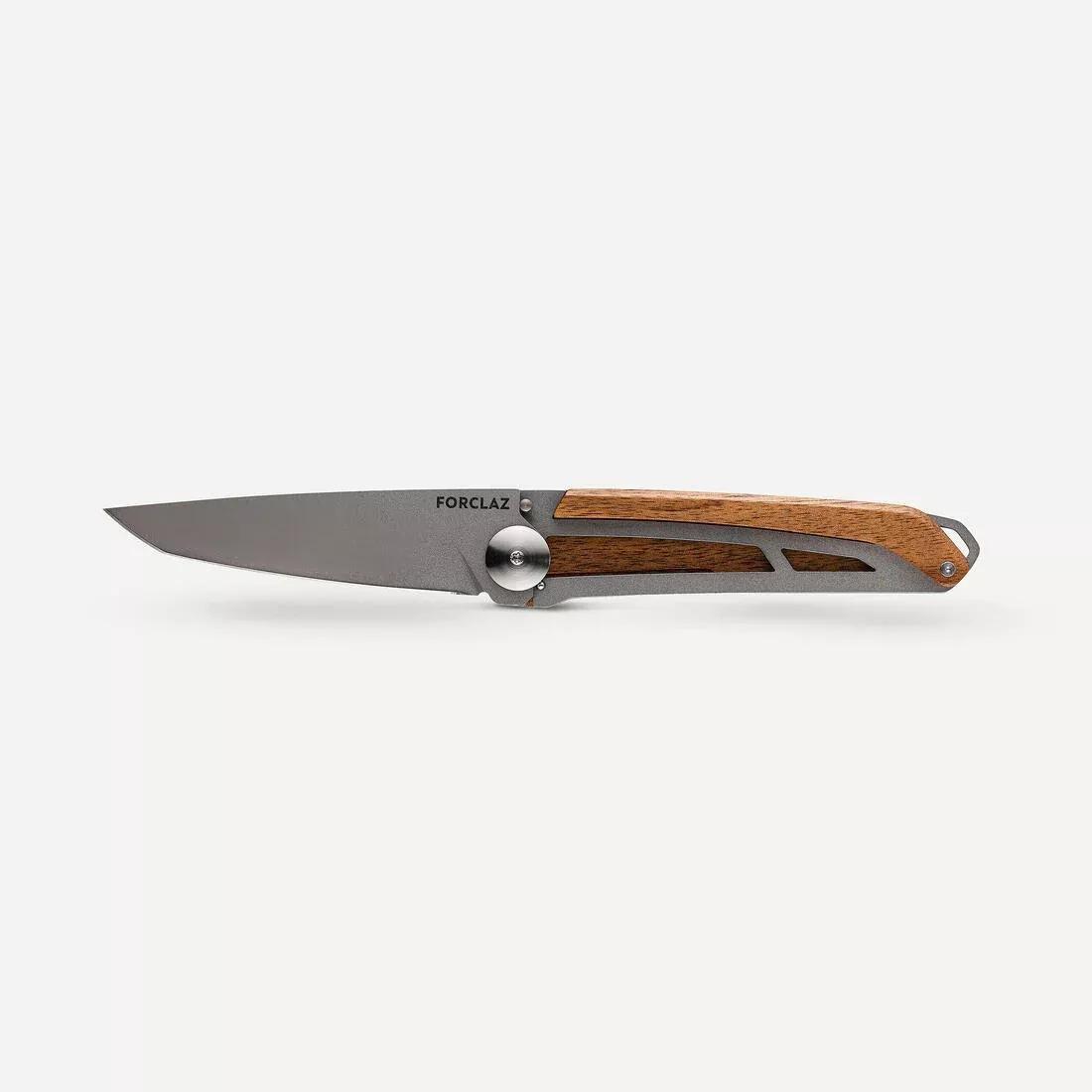 Folding Knife With Wooden Handle MT500, Grey/Brown, No Color, large image number 4