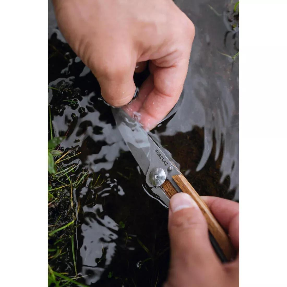 Folding Knife With Wooden Handle MT500, Grey/Brown, No Color, large image number 7