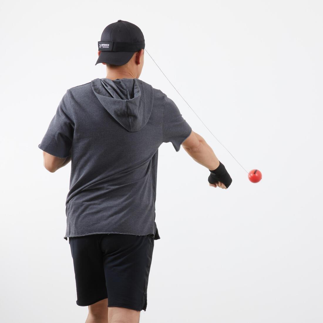 Boxing Reflex Ball Kit With 2 Balls, Red, No Color, large image number 5