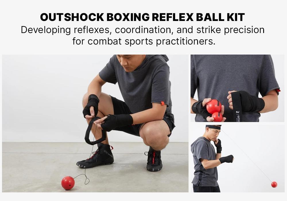Boxing Reflex Ball Kit With 2 Balls, Red, No Color, large image number 14
