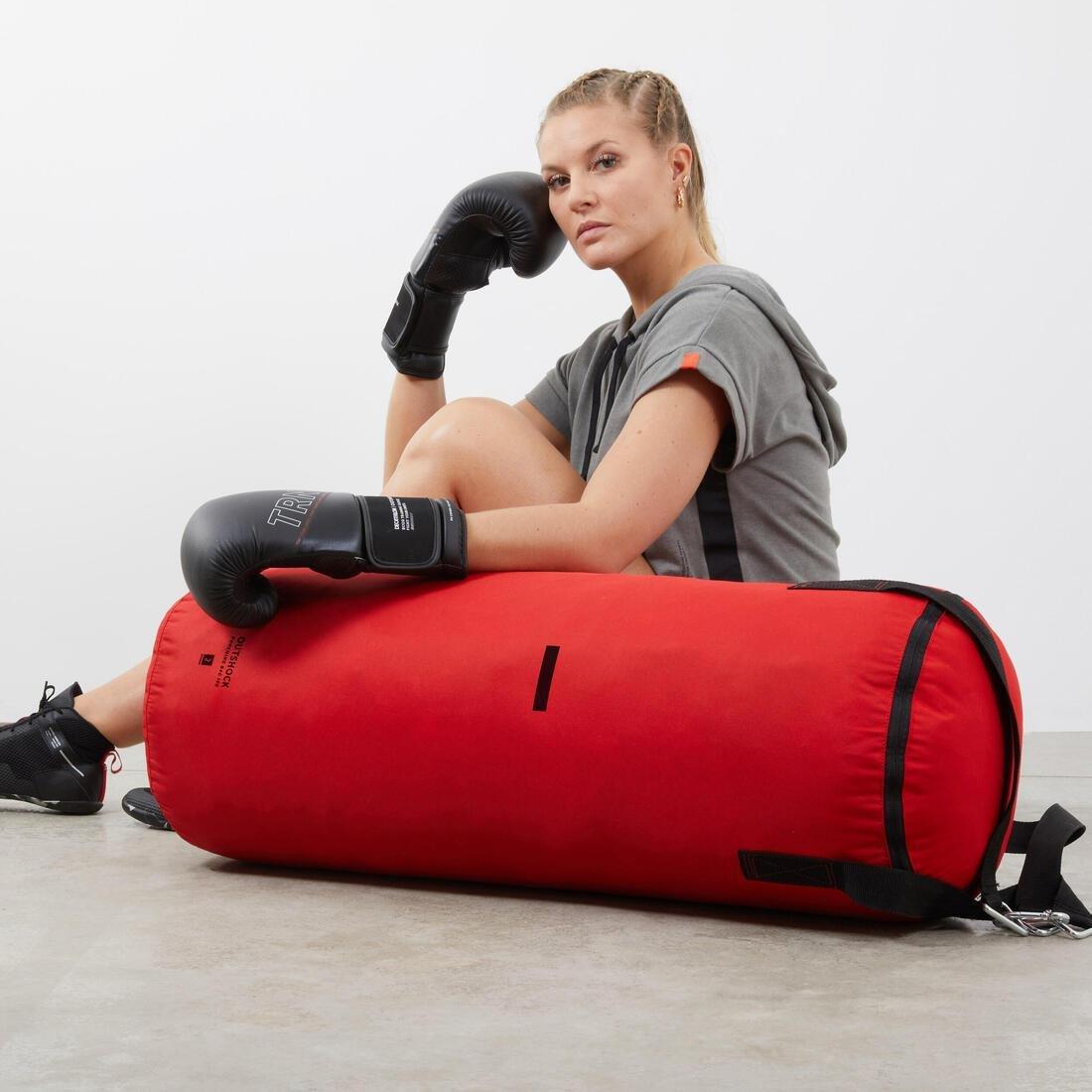Boxing Punching Bag - 100, Red, No Color, large image number 4