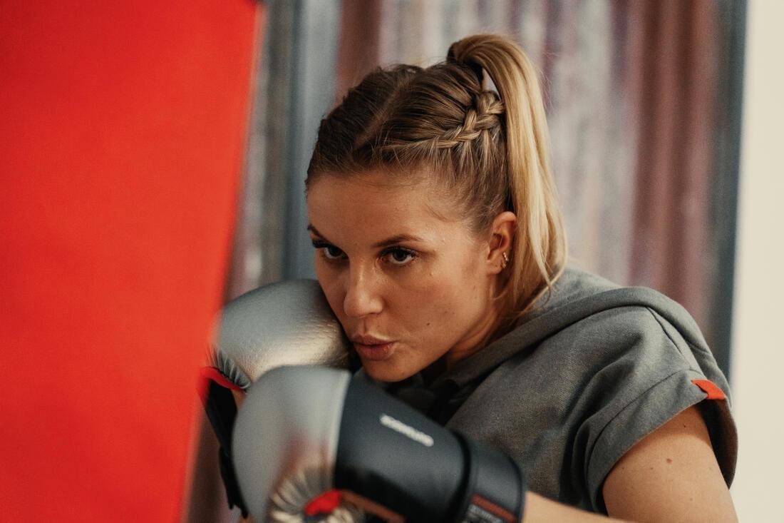 Boxing Punching Bag - 100, Red, No Color, large image number 7