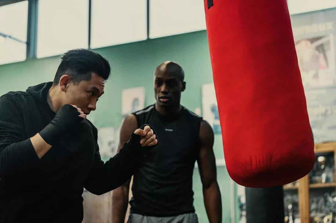 Boxing Punching Bag - 100, Red, No Color, large image number 12