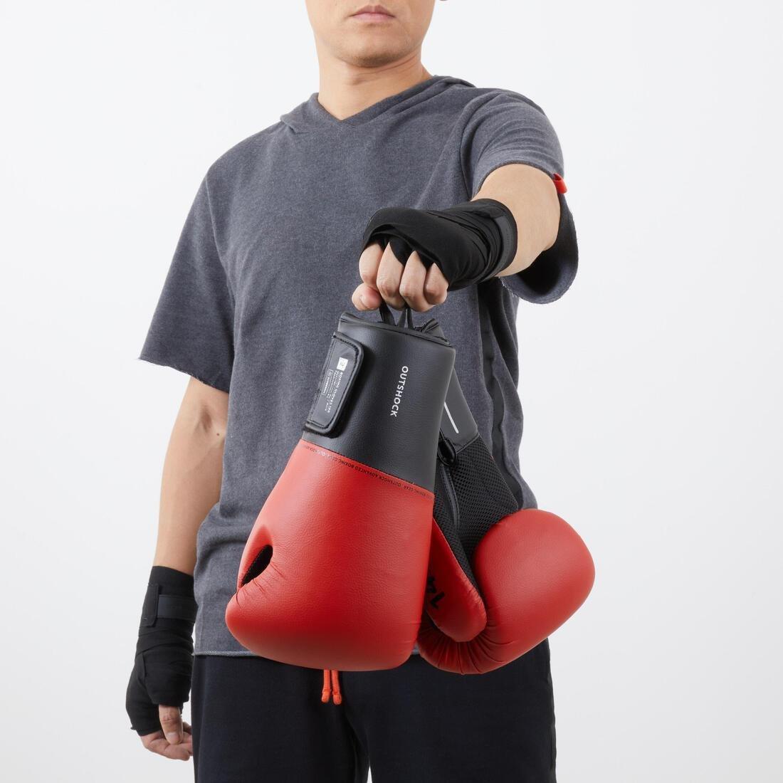 OUTSHOCK - Boxing Gloves 100, Red