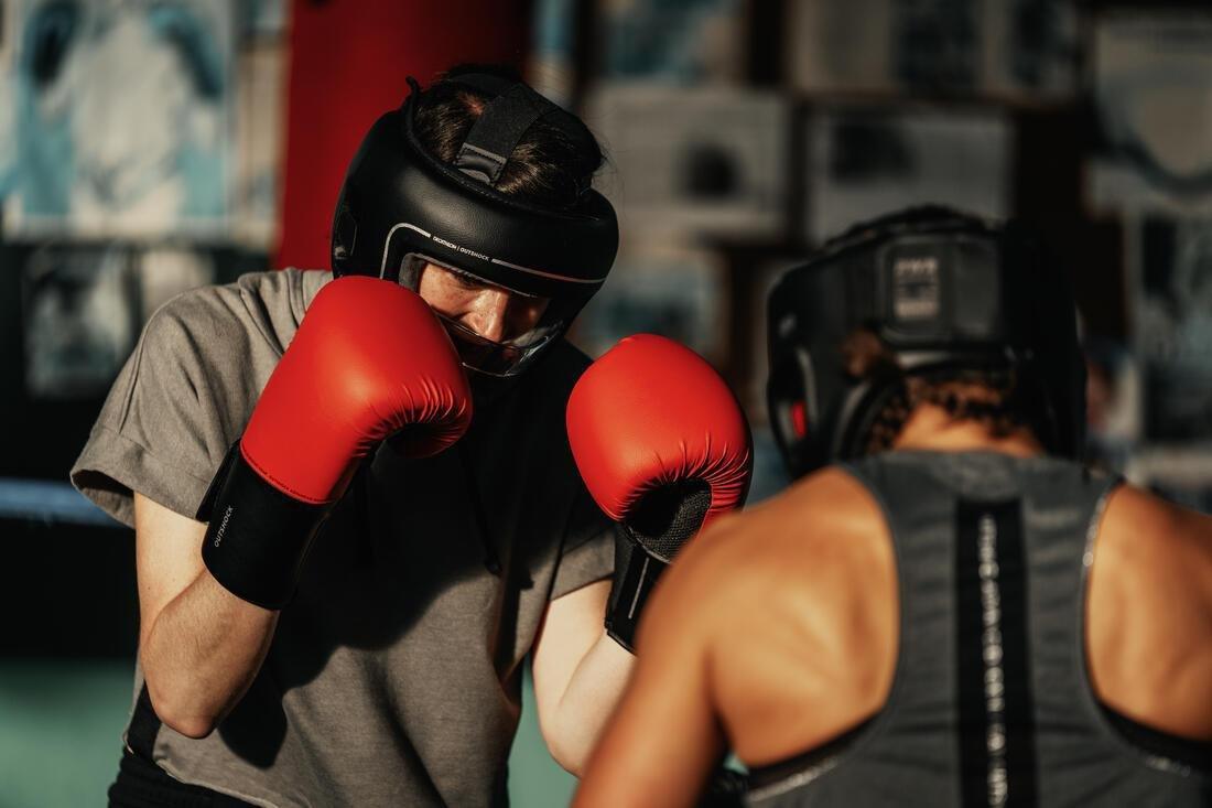 OUTSHOCK - Boxing Gloves 100, Red