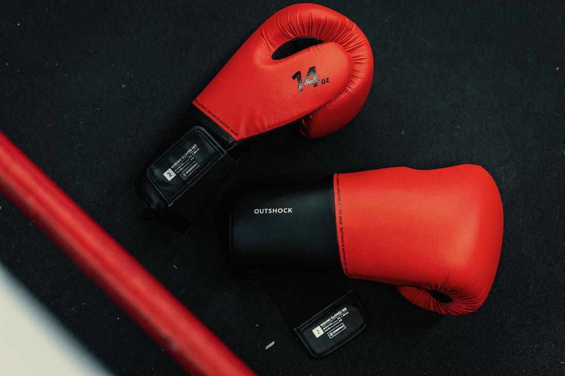 OUTSHOCK - Boxing Gloves 100, Red