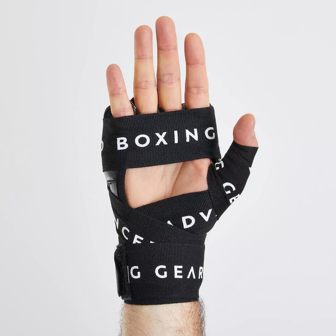 Boxing Liner Gloves - 500 Ergo, Black, No Color, large image number 3