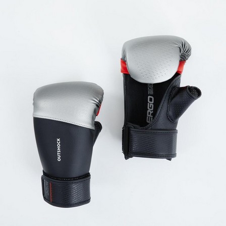 OUTSHOCK - Punching Bag Gloves 500,Silver