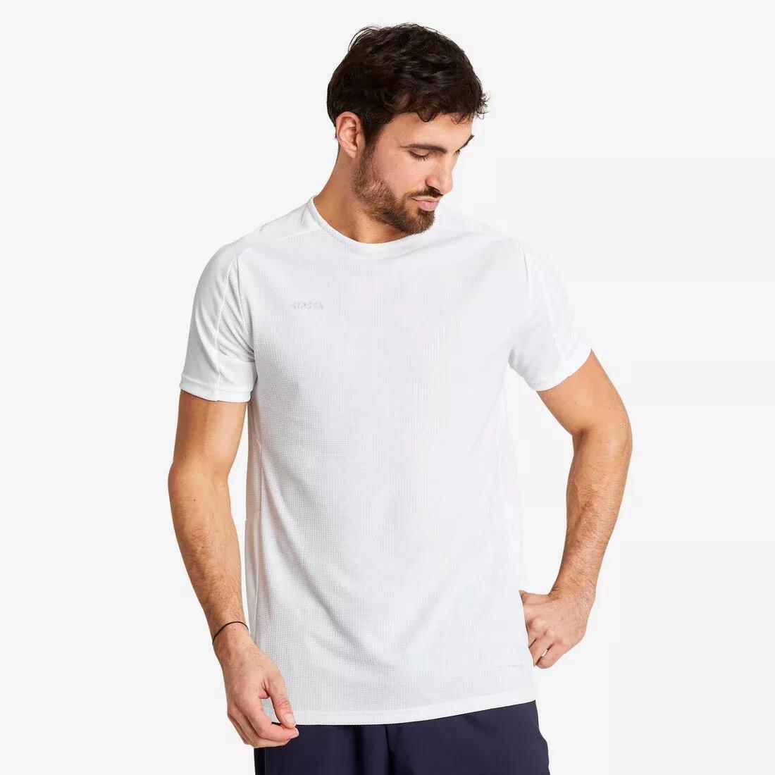 ULTRA WHITE Short-Sleeved Football Shirt Viralto Solo Letters, , medium