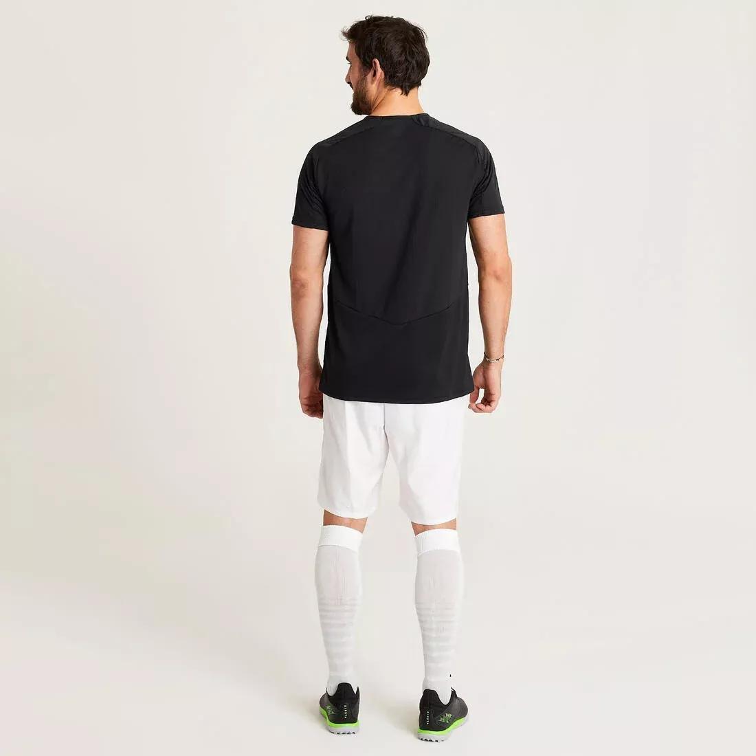 Men Short-Sleeved Football Shirt, Black, , large image number 10