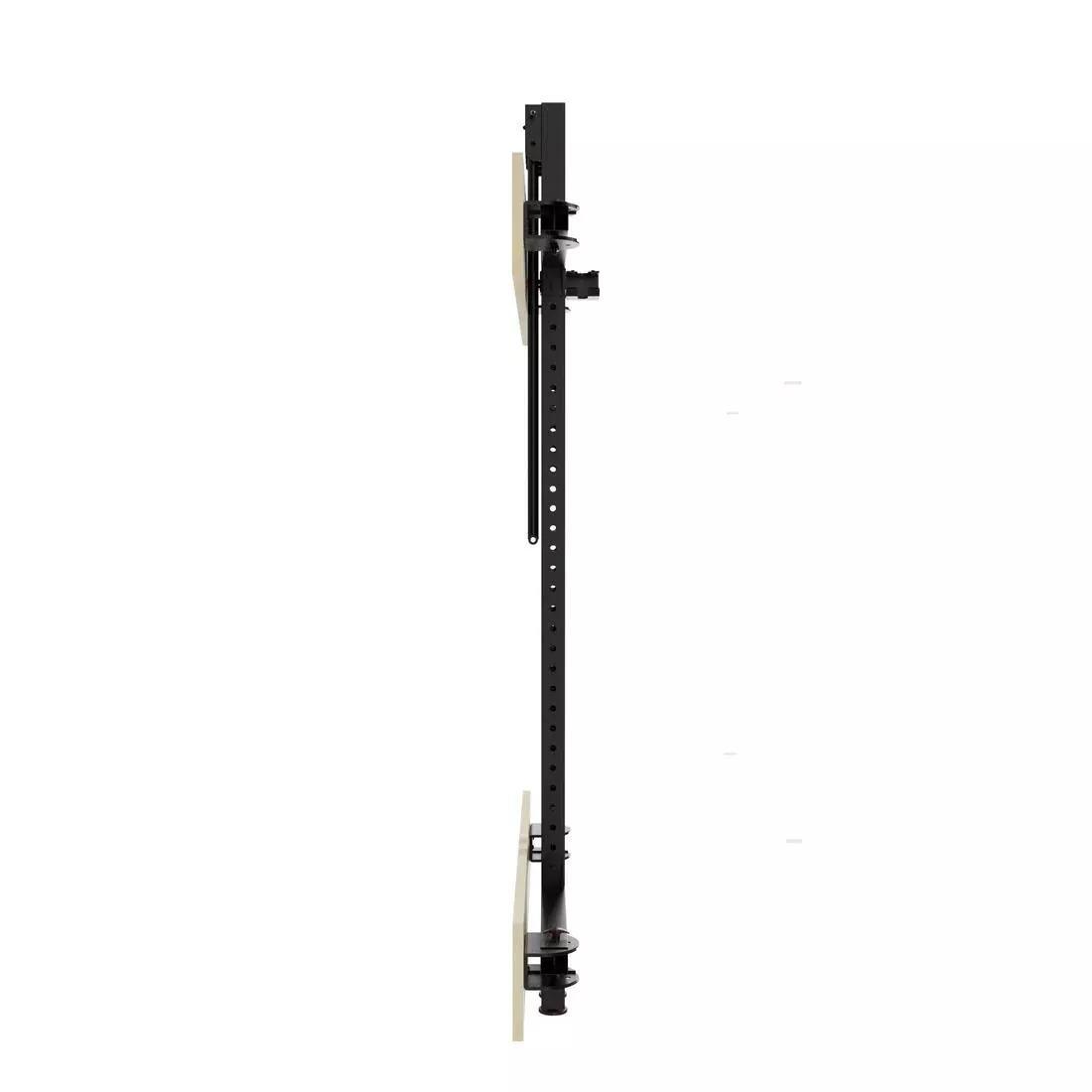 BLACK Foldable Weight Training Wall Rack, 5401_000, large image number 8