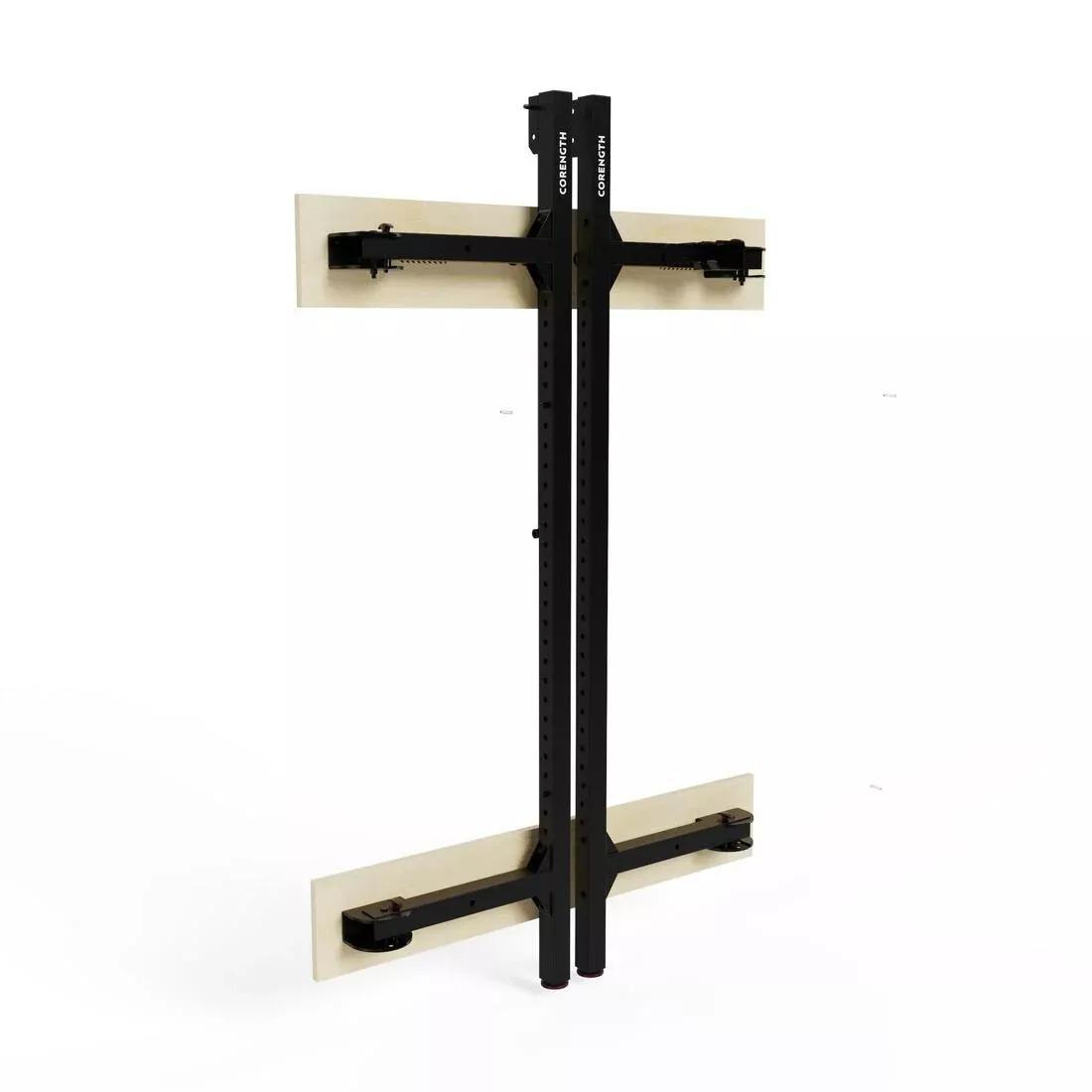 BLACK Foldable Weight Training Wall Rack, 5401_000, large image number 9