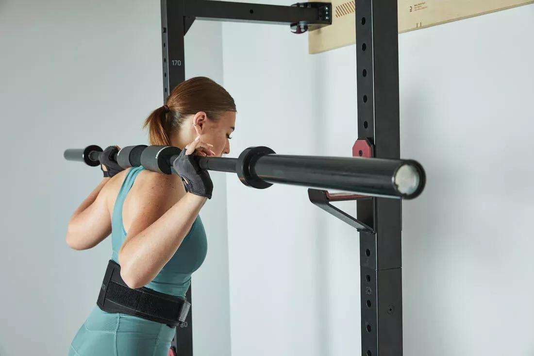 BLACK Foldable Weight Training Wall Rack, 5401_000, large image number 12