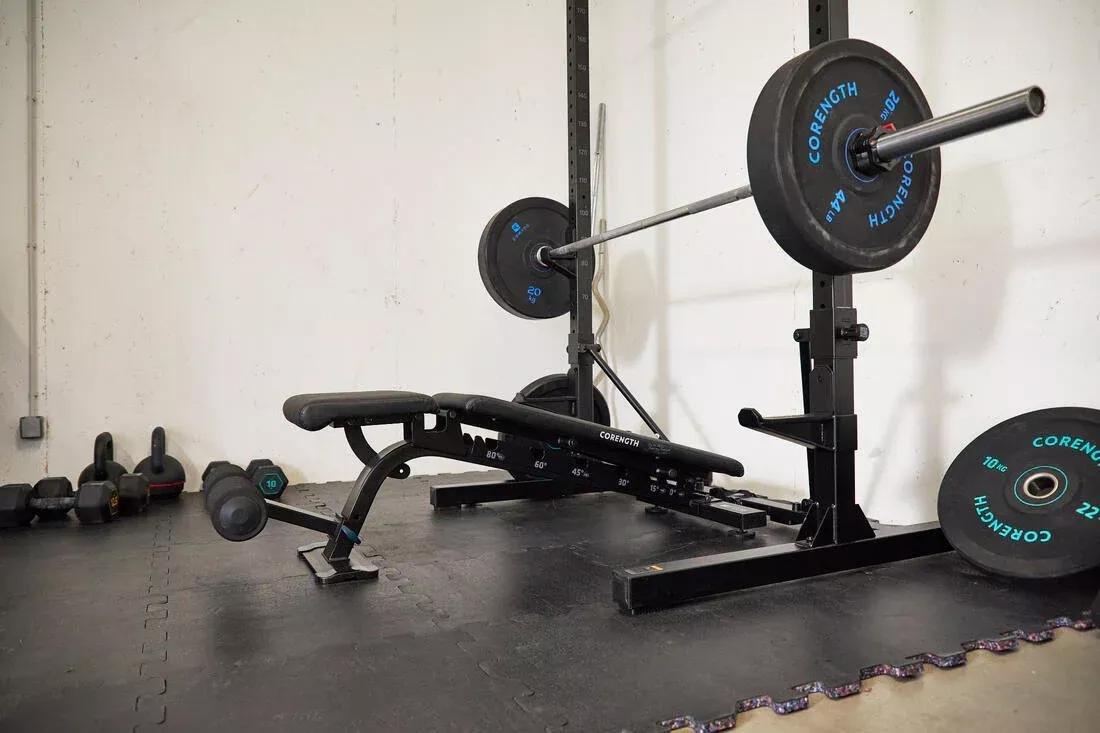 DEFAULT 58 x 58 cm Modular Weight Training Mat, No Color, large image number 11