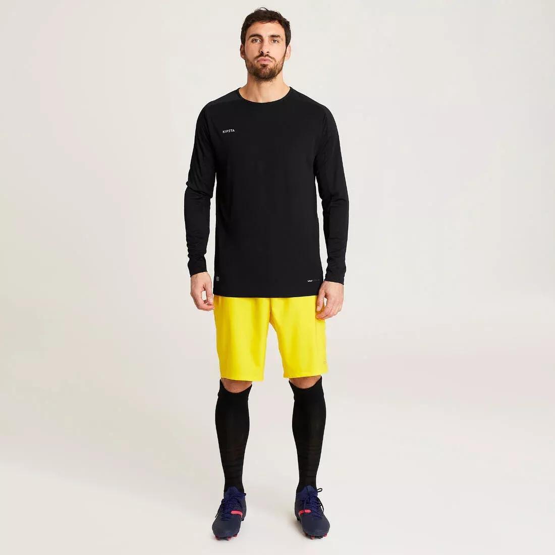 Long-Sleeved Football Shirt Viralto Club, black, , large image number 2