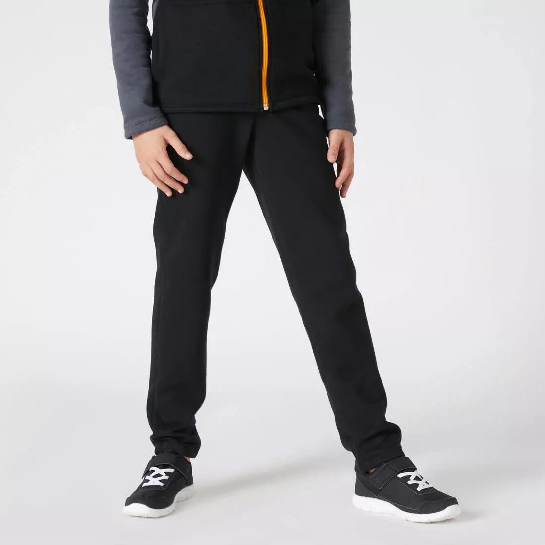 Kids Warm Zip-Up Tracksuit Warmy, Grey, No Color, large image number 11