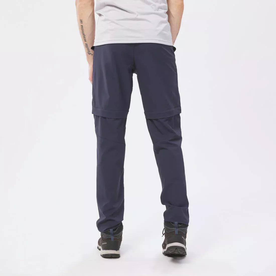 Mens Modular Hiking Trousers - Mh150, Navy, , large image number 5