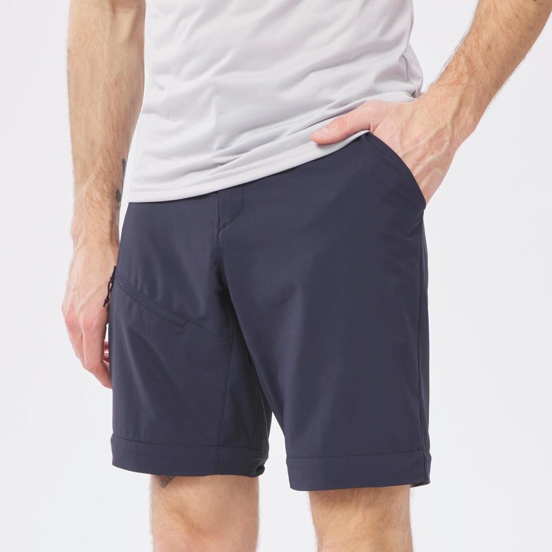 Mens Modular Hiking Trousers - Mh150, Grey, , large image number 10