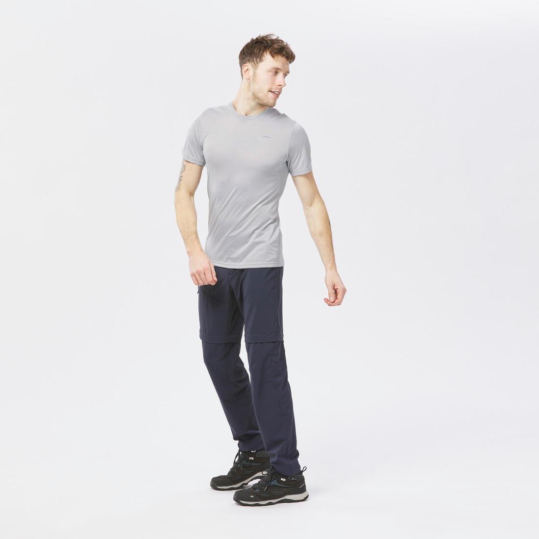 Mens Modular Hiking Trousers - Mh150, Grey, , large image number 13