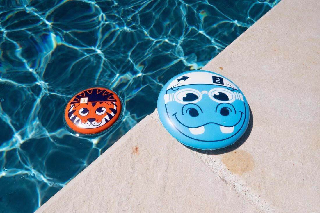 Mini Foam Disk For Throwing Or Skipping On Water, Blue, No Color, large image number 3