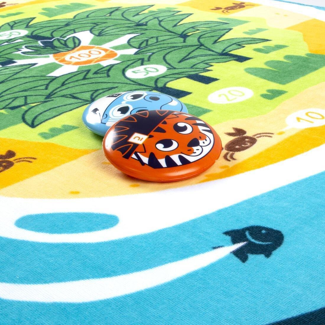 Mini Foam Disk For Throwing Or Skipping On Water, Blue, No Color, large image number 4