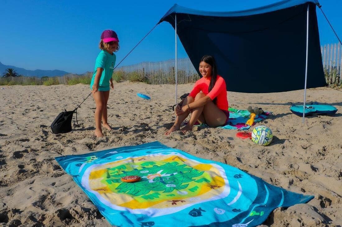 Mini Foam Disk For Throwing Or Skipping On Water, Blue, No Color, large image number 3