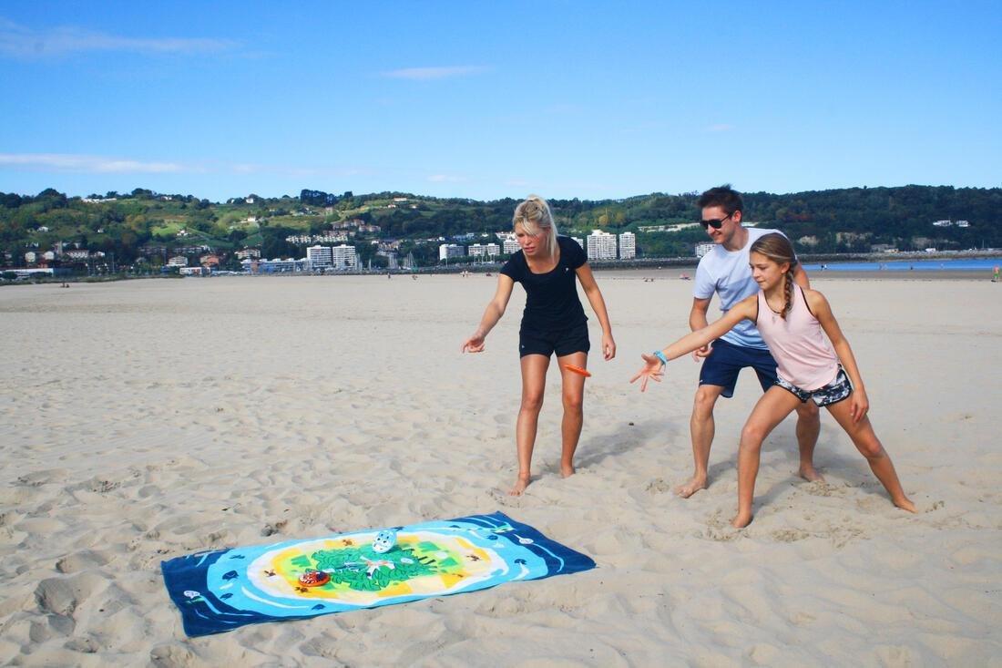 Mini Foam Disk For Throwing Or Skipping On Water, Blue, No Color, large image number 5