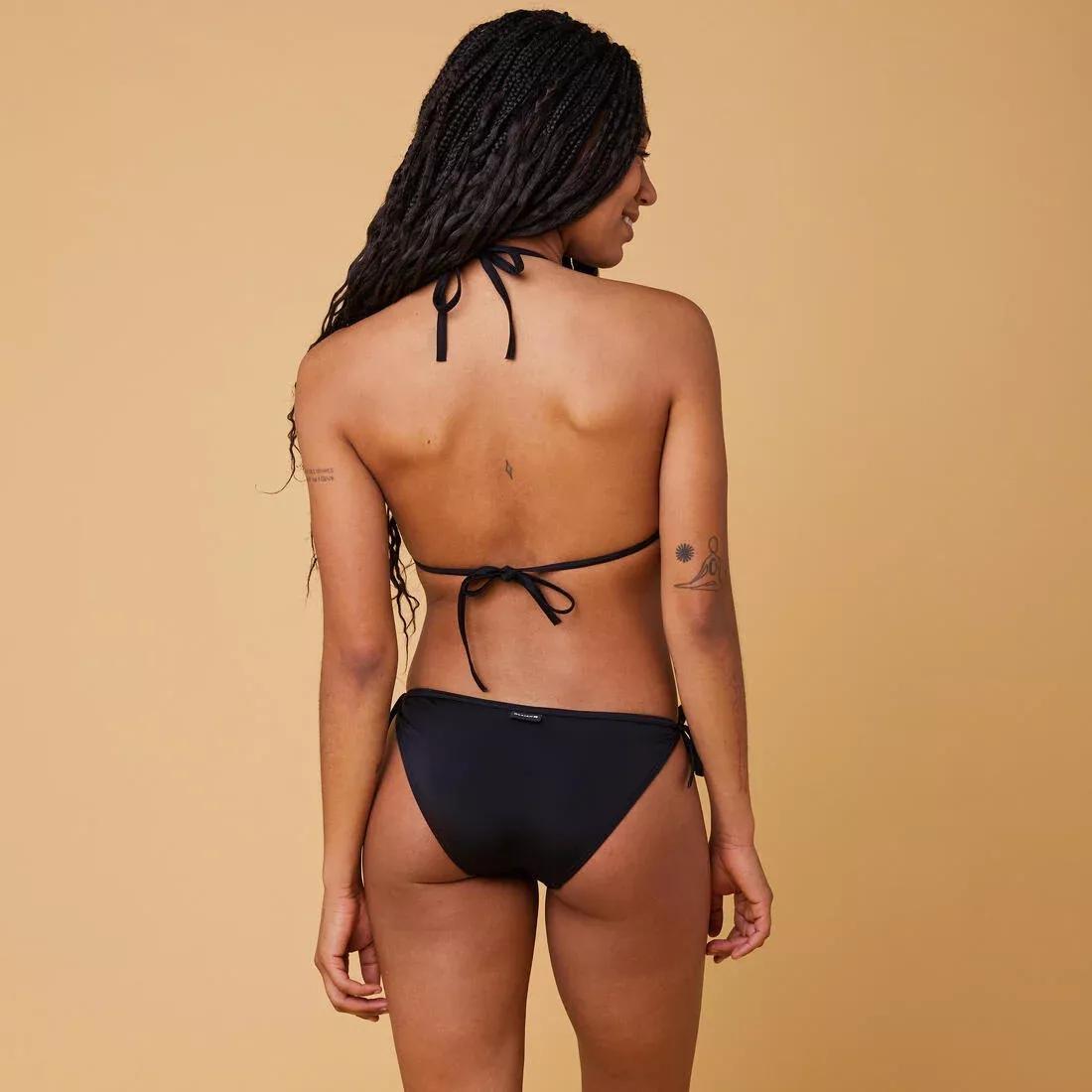Women Side-Tie Bikini Bottoms - Sofy, Black, , large image number 14