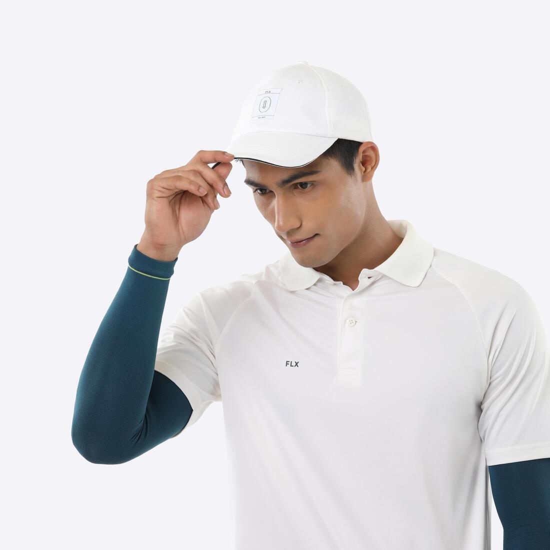 ULTRA WHITE UV PROTECTION CRICKET CAP, No Color, large image number 3
