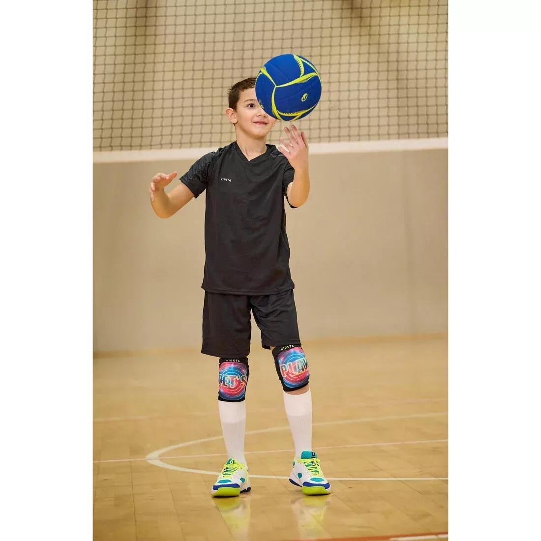 Volleyball Shoes - VS100 Comfort With Laces, Teal, No Color, large image number 6