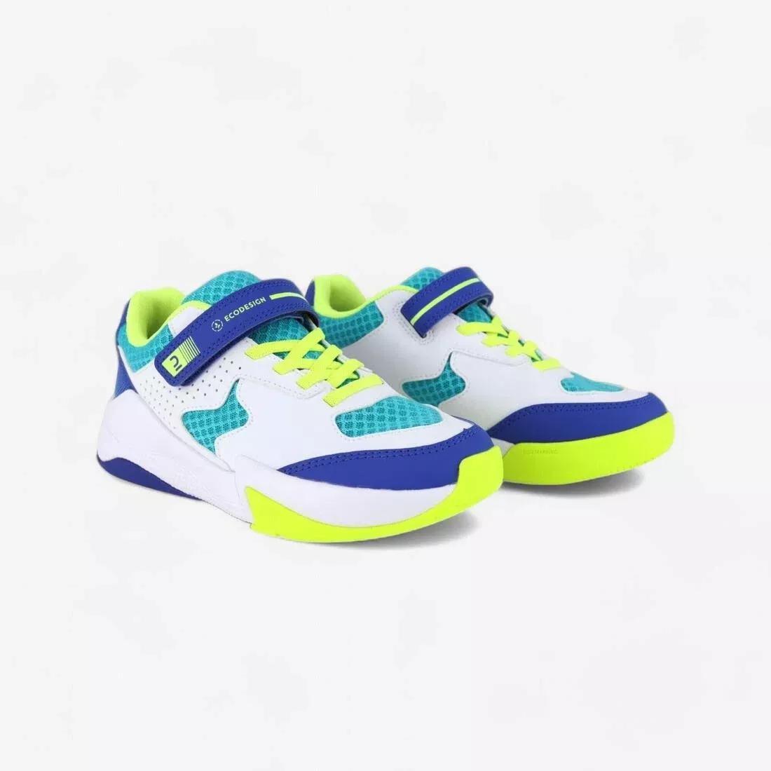 Volleyball Shoes - VS100 Comfort With Laces, Blue, No Color, medium