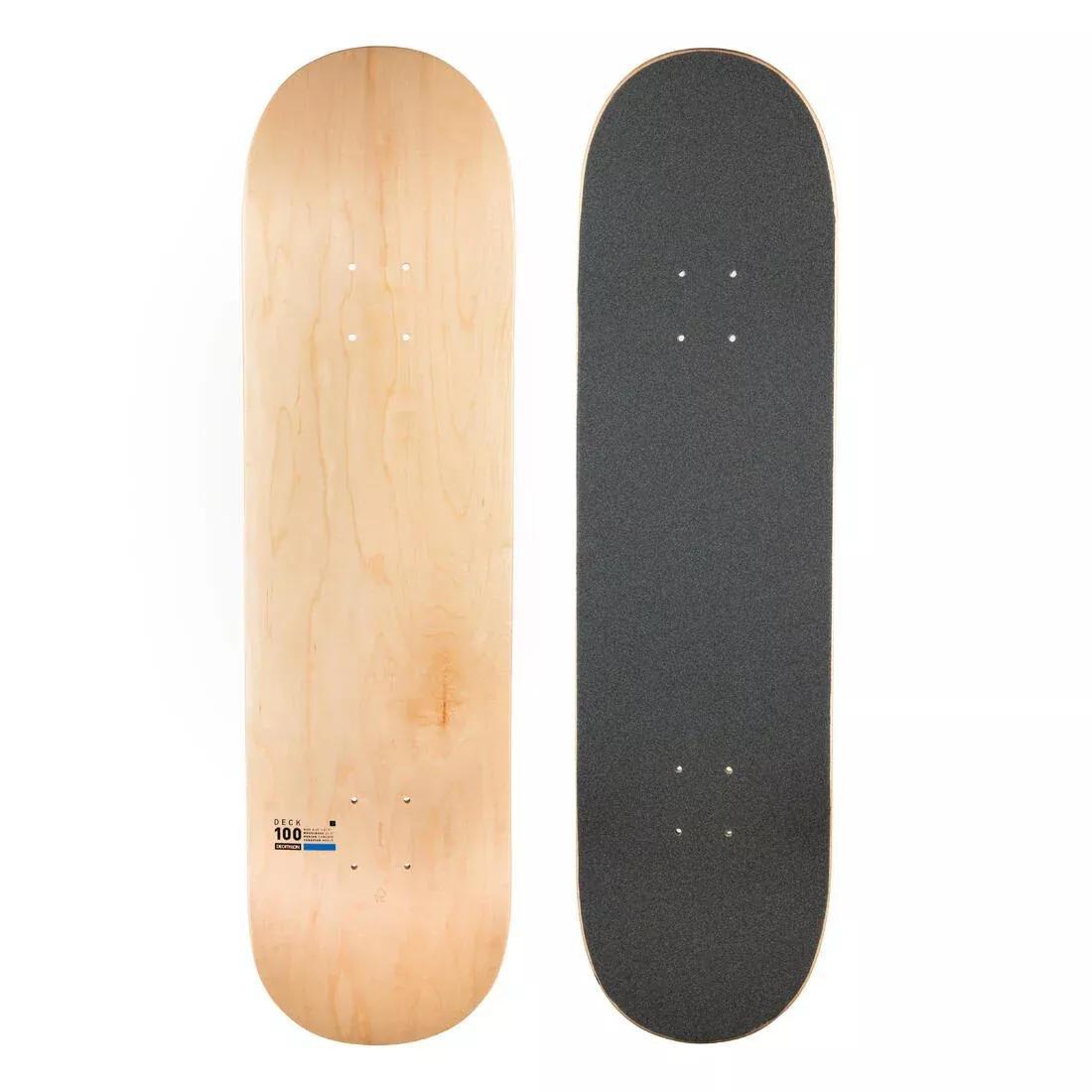 Pre-Taped Maple Skateboard - Size 8.25, Blue, No Color, medium