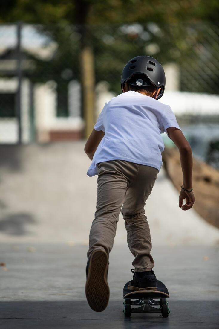 Kids Unisex Skateboard - CP100 Mini, Black, No Color, large image number 12