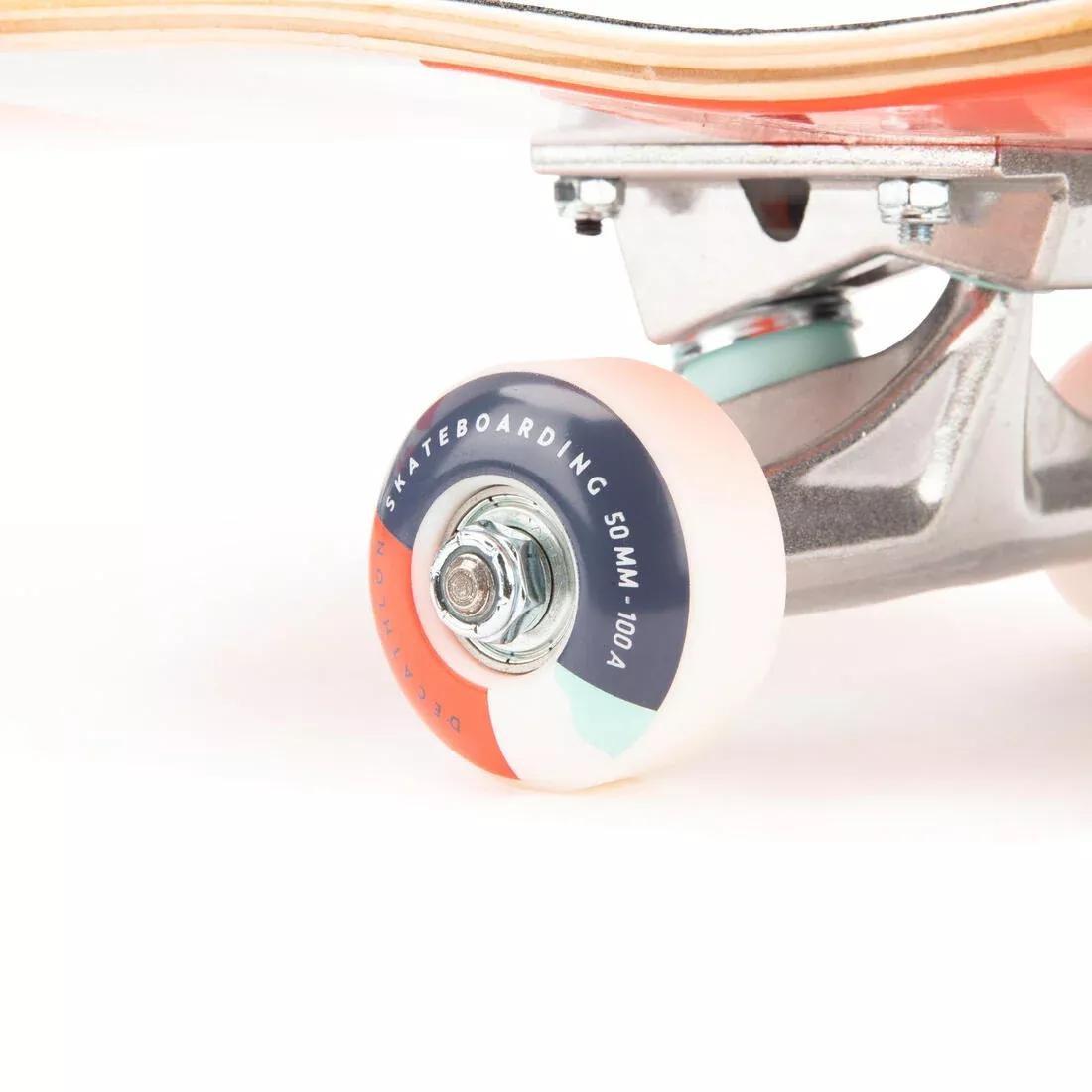 Kids Skateboard Cp100 Mid , Green, No Color, large image number 12