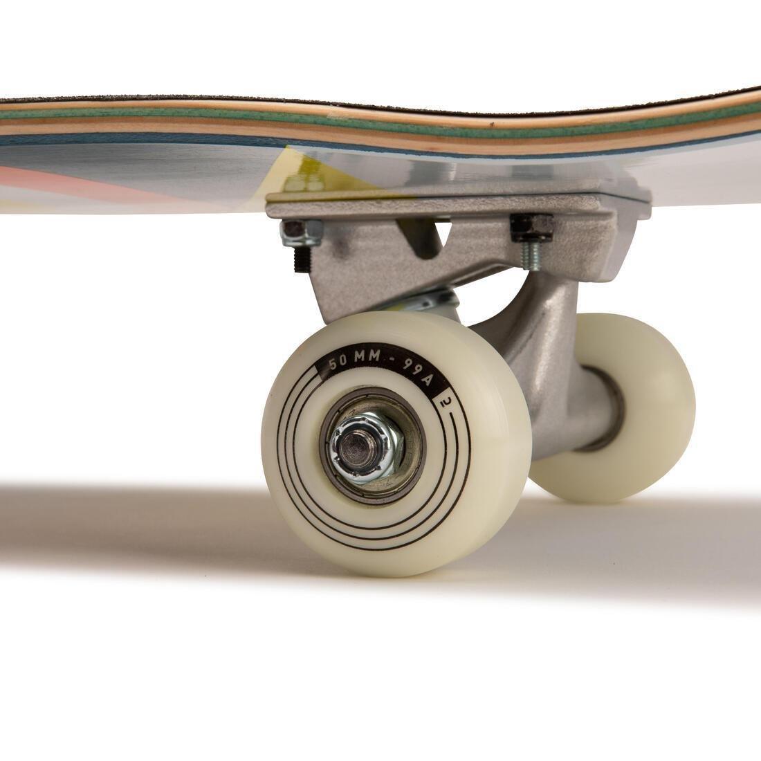 Kids Unisex Skateboard, Blue, No Color, large image number 4