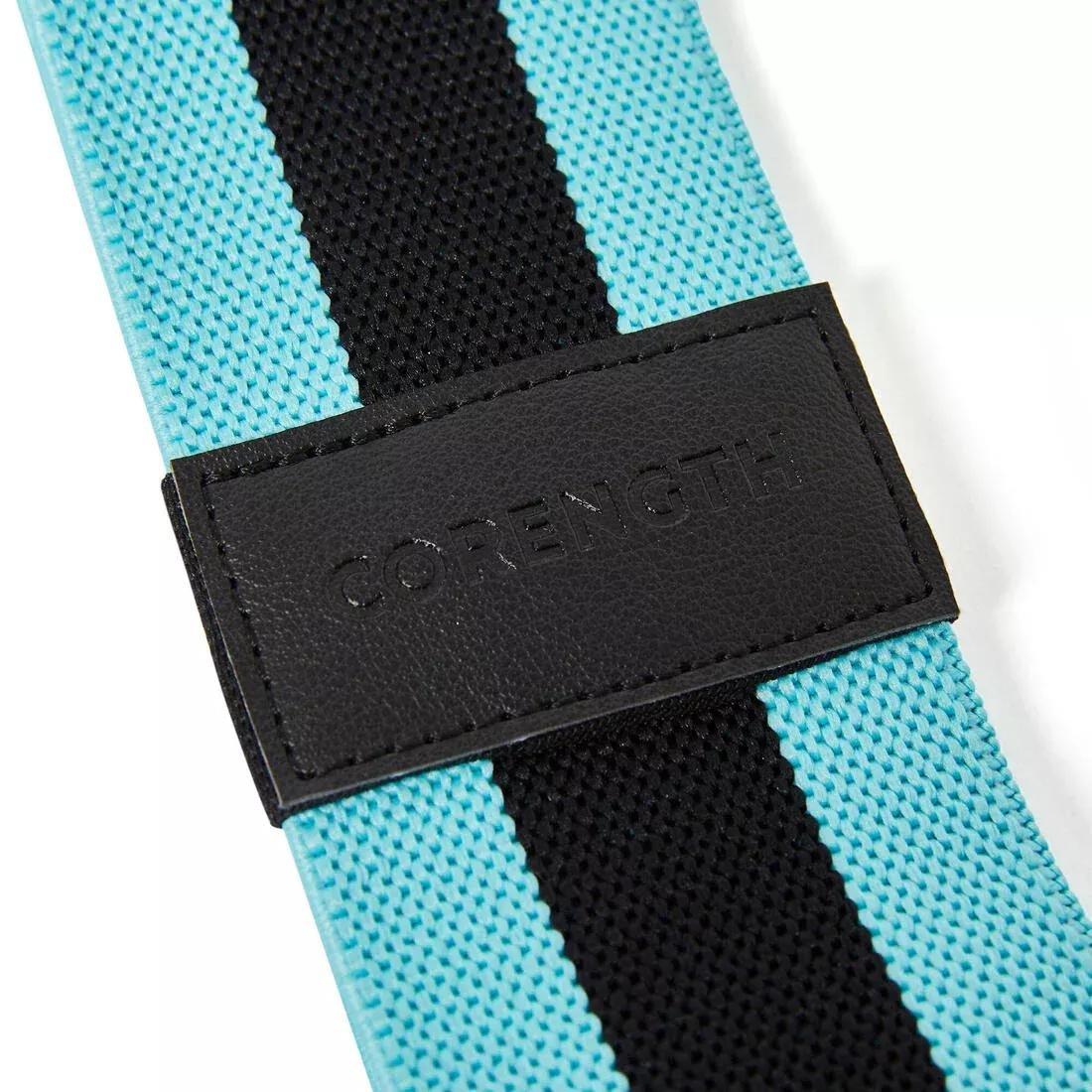 Weight Training Resistance Glute Band, Blue, No Color, large image number 9