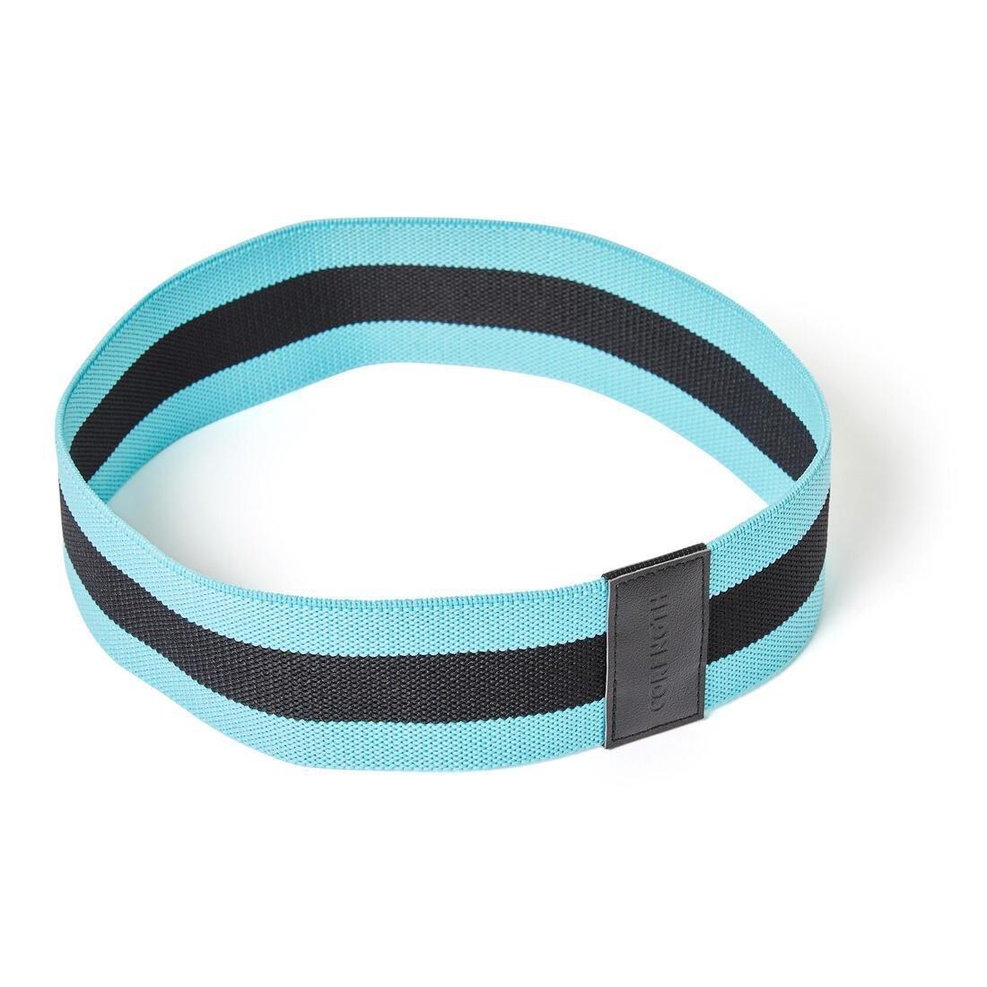 Weight Training Resistance Glute Band, Yellow, No Color, large image number 2