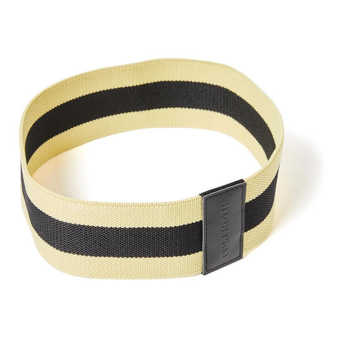 Weight Training Resistance Glute Band, Yellow, No Color, large image number 8