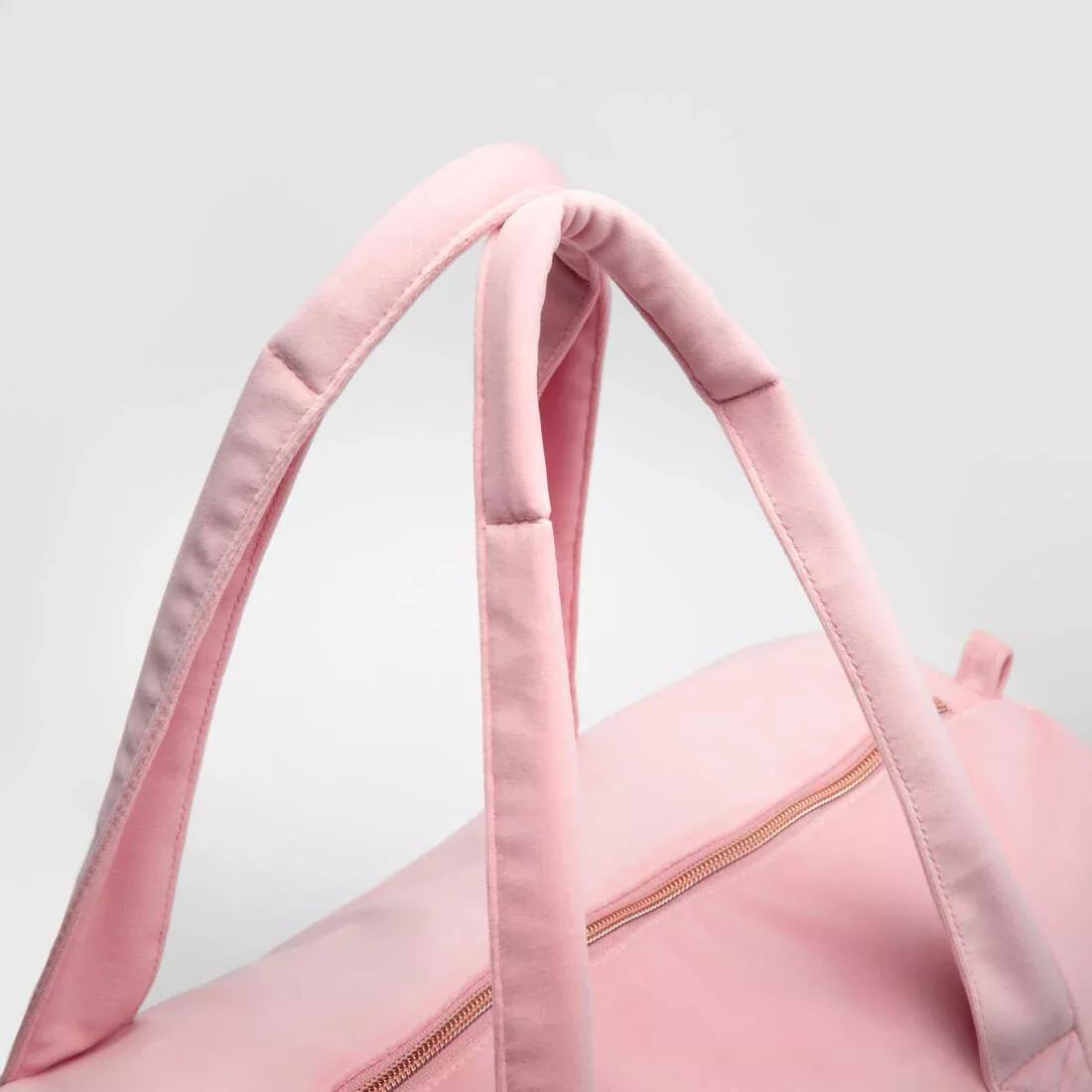 OLD PINK Girls' Velvet Dance Bag 15 L, No Color, large image number 4